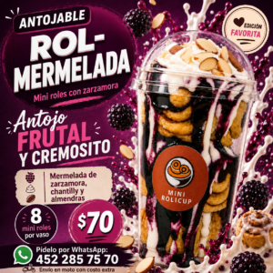 Rol Mermelada de Zarzamora
